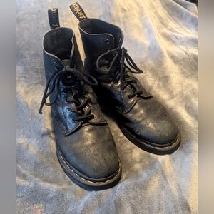 Doc Martens Original Combs Leather Casual Boots, Size 8 Women's